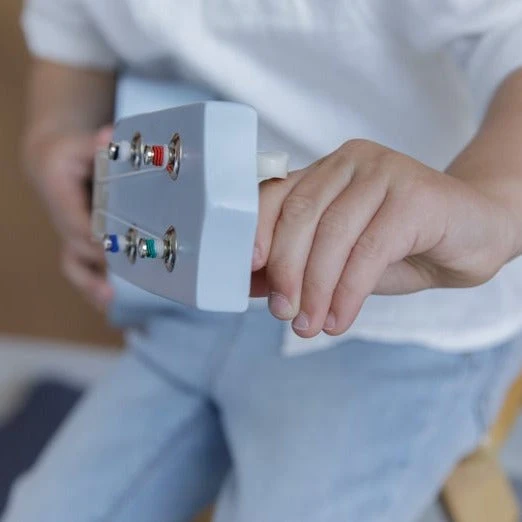 Little Dutch Guitar - Blue 3 Little Dutch Guitar - Blue - Image 3