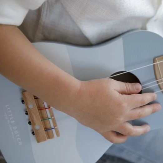 Little Dutch Guitar - Blue 4 Little Dutch Guitar - Blue - Image 4
