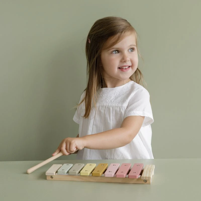 Little Dutch Xylophone - Pink 2 Little Dutch Xylophone - Pink - Image 2