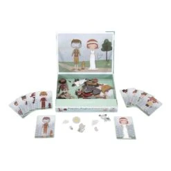 Little Dutch Magnetic Playboard - Jim & Rosa -Little Dutch 0012724 little dutch jim rosa magnetic puzzle andere 4
