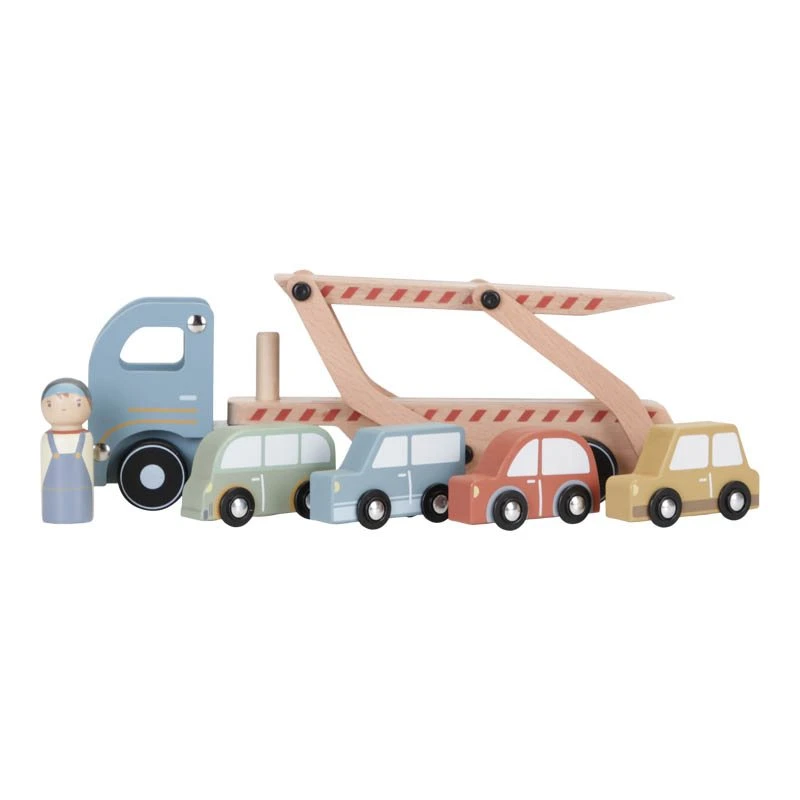 Little Dutch Wooden Transport Truck 3 Little Dutch Wooden Transport Truck - Image 3