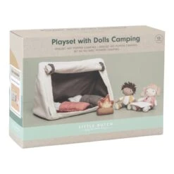Little Dutch Jake & Anna Doll Camping Playset -Little Dutch 0022490 little dutch jake and anna doll camping playset essentials 12