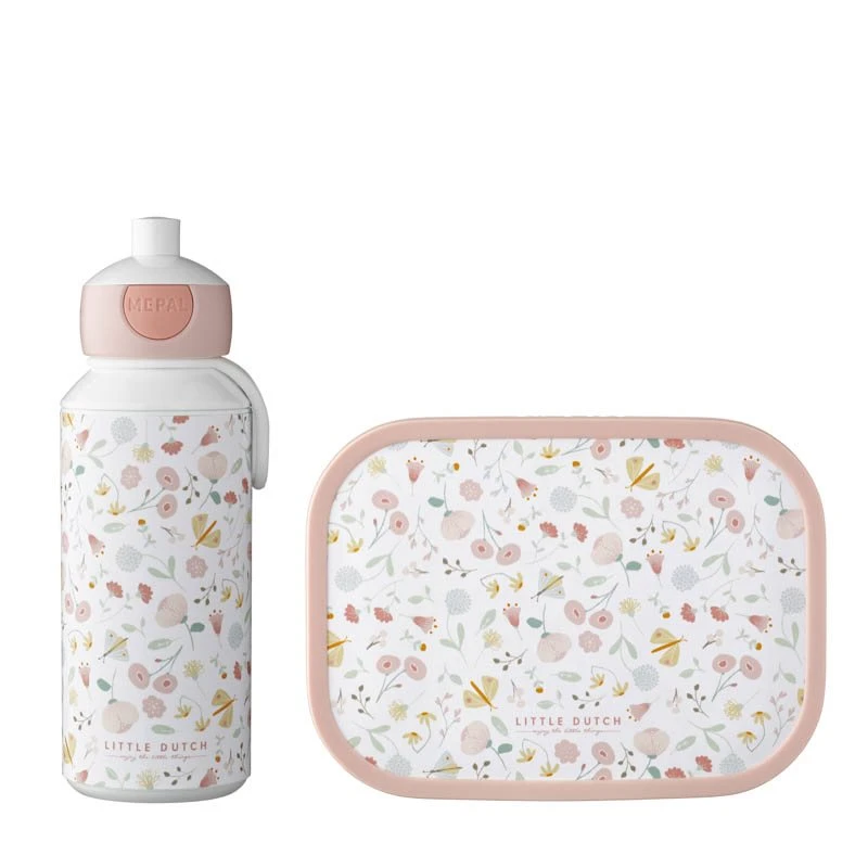 Little Dutch Mepal Lunchbox - Flowers & Butterflies 3 Little Dutch Mepal Lunchbox - Flowers & Butterflies - Image 3