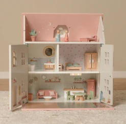 Little Dutch Pink Medium Dolls House With Furniture -Little Dutch Frame3 54