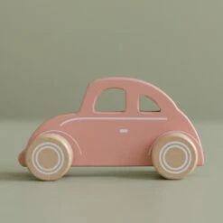 Little Dutch Wooden Car - Pink 7 Little Dutch Wooden Car - Pink -Little Dutch LD7000 CarPink 3