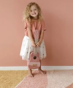 Little Dutch Guitar - Pink -Little Dutch LD7014 GuitarPink 3