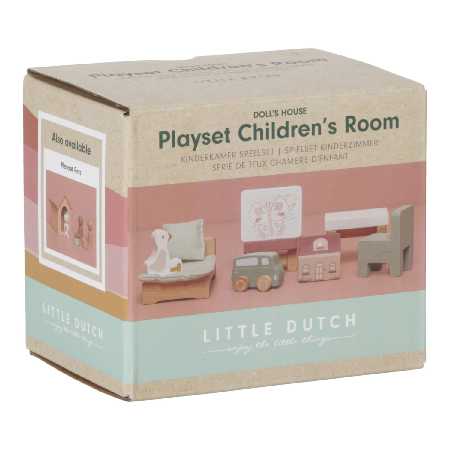 Little Dutch Dollhouse Children's Room Expansion Set 3 Little Dutch Dollhouse Children's Room Expansion Set - Image 3