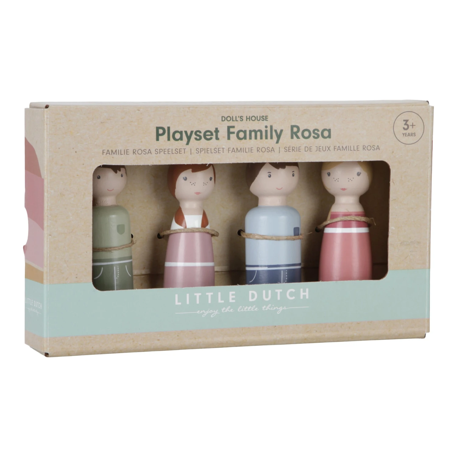 Little Dutch Dolls House Expansion Set Family Rosa 2 Little Dutch Dolls House Expansion Set Family Rosa - Image 2