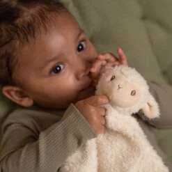 Little Dutch Cuddle Cloth Sheep - Little Farm -Little Dutch LD8802 Cuddleclothsheep Knuffeldoekjeschaap 1