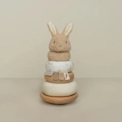 Little Dutch Rocking Ring Stacker - Baby Bunny -Little Dutch LD8858RockingRingStacker TuimelstapelaarBabybunny 5