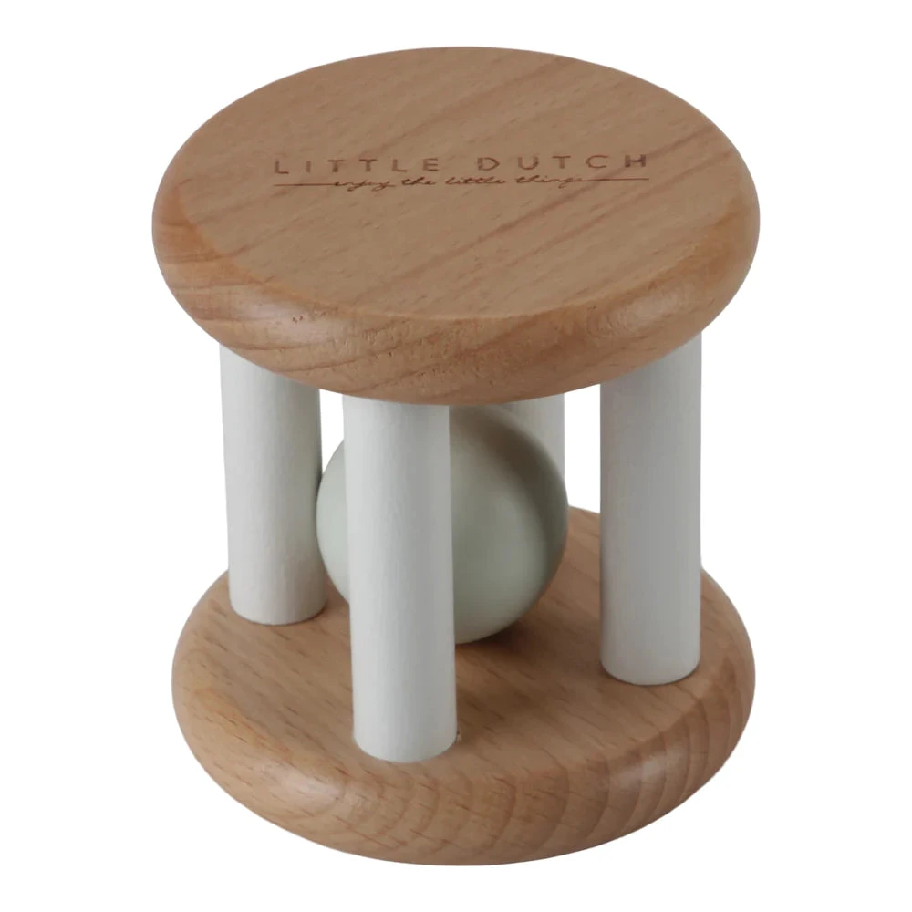 Little Dutch Roller Rattle - Baby Bunny 3 Little Dutch Roller Rattle - Baby Bunny - Image 3