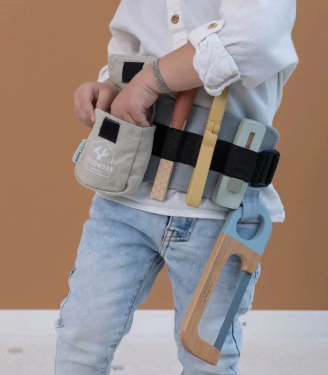 Little Dutch Wooden Toolbelt 2 Little Dutch Wooden Toolbelt - Image 2