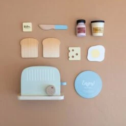 Little Dutch Wooden Toaster Set -Little Dutch LittleDutch4 b662eb05 0e1e 48cb 87e1 07f33ee80918