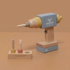 Little Dutch Wooden Drill Toy -Little Dutch LittleDutch5 d226a304 b8da 4e00 bd03 50400cab795d