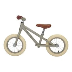 Little Dutch Balance Bike - Matte Olive -Little Dutch little dutch balance bike green 1