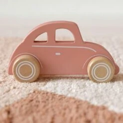 Little Dutch Wooden Car - Pink 6 Little Dutch Wooden Car - Pink -Little Dutch little dutch car pink 553805