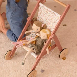 Little Dutch Doll Stroller - Flowers & Butterflies -Little Dutch little dutch doll stroller flowers butterflies flowers butterflies