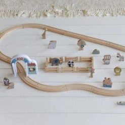 Little Dutch Railway Train Extension - Zoo -Little Dutch little dutch railway train extension zoo 234532